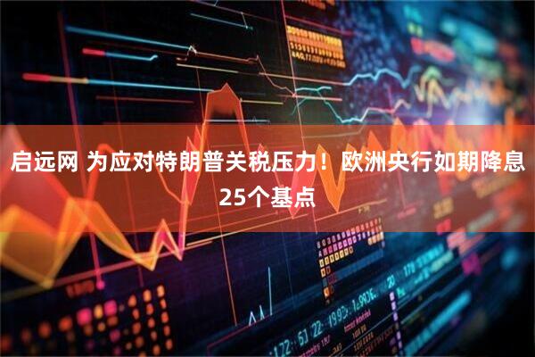 启远网 为应对特朗普关税压力！欧洲央行如期降息25个基点